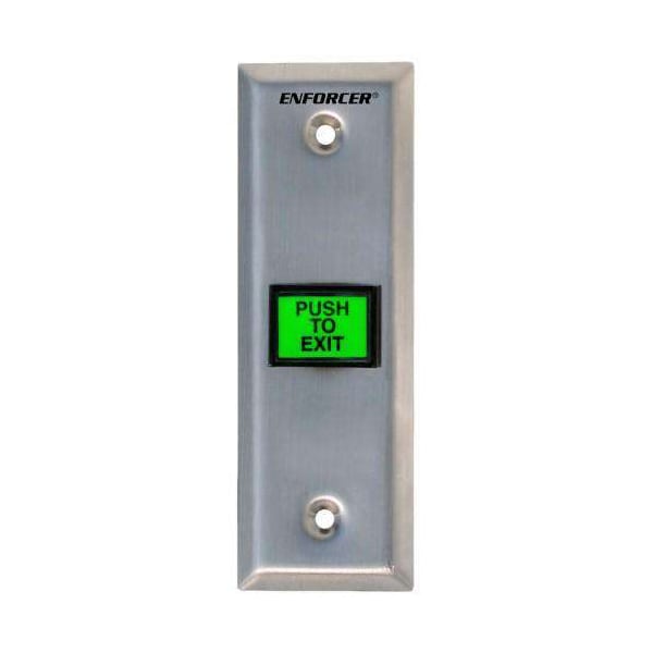 Illuminated green, momentary pushbutton. NO/NC contact, rated 3A at 24VDC. Built-in timer 1